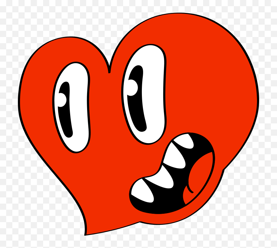 Heart Illustration In Png Svg - Happy,P Icon Smiley