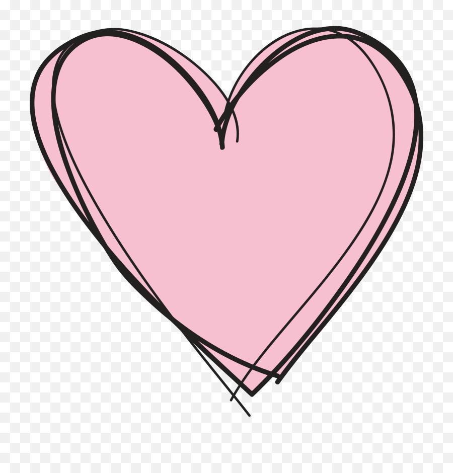 Pink Heart Clipart No Background - Heart Transparent Background Png,Transparent Pic