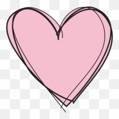 Pink Heart Clipart No Background - Transparent png