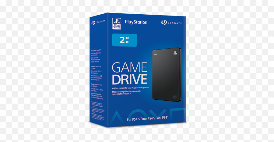 Game Drive For Ps4 Systems Seagate Us - Seagate Game Drive Ps4 Png,Sony Playstation Logo