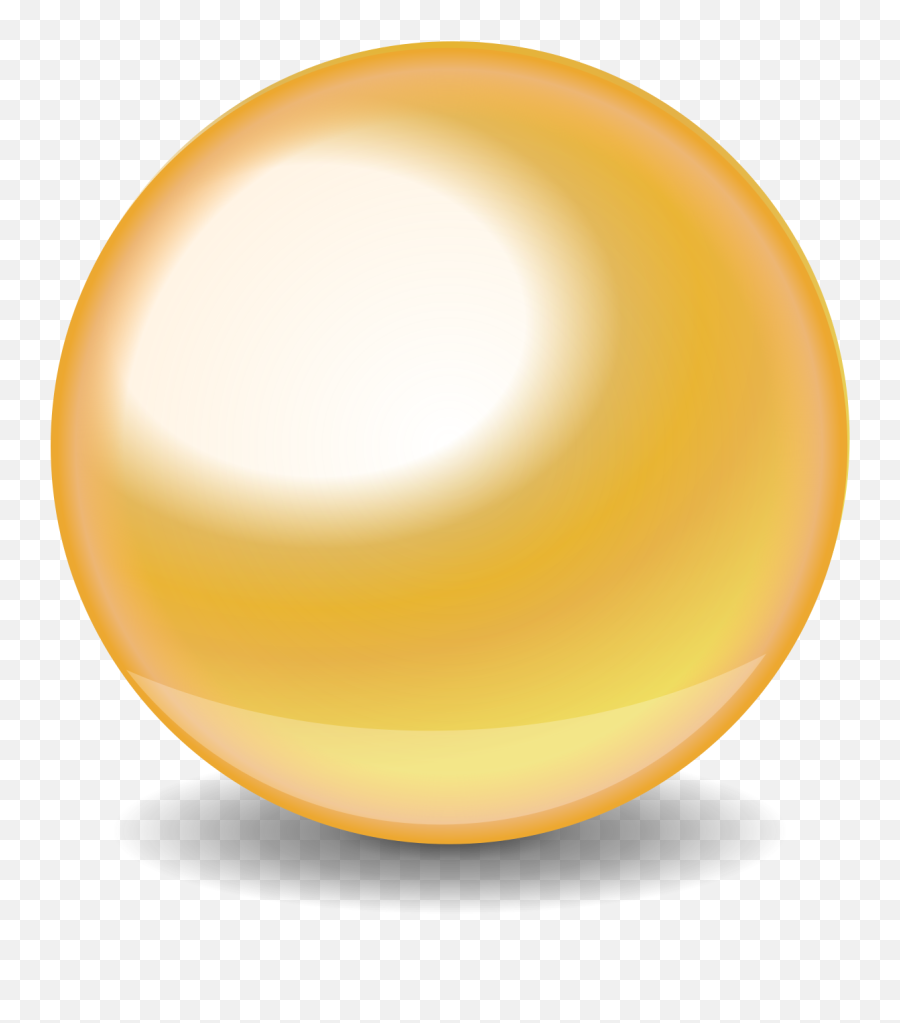 Gold Ball Png 3 Image - Golden Ball No Background,Gold Ball Png