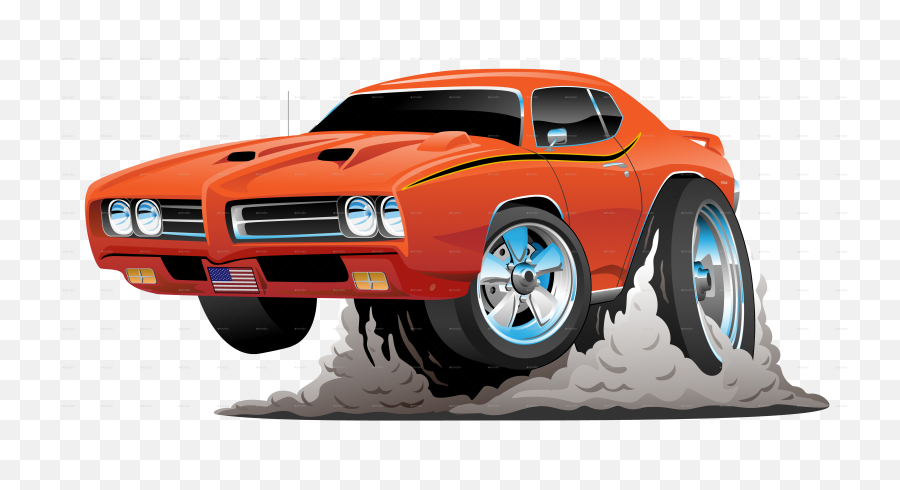 Muscle Car Png For Free Download - American Muscle Car Cartoon,Muscle Car Png