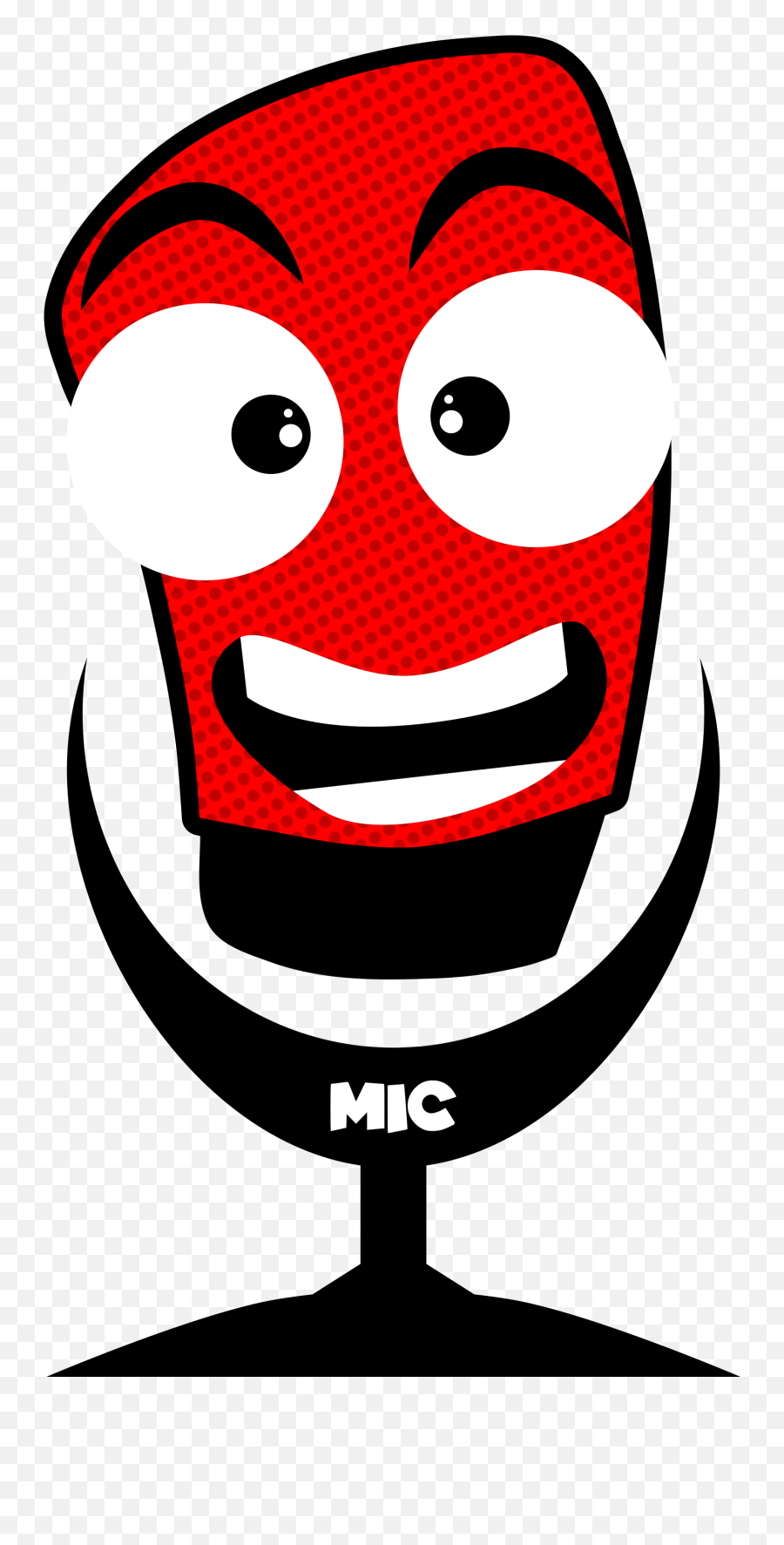 My Entry For The Comedy Open Mic Logo - Cartoon Mic Png,Open Mic Png