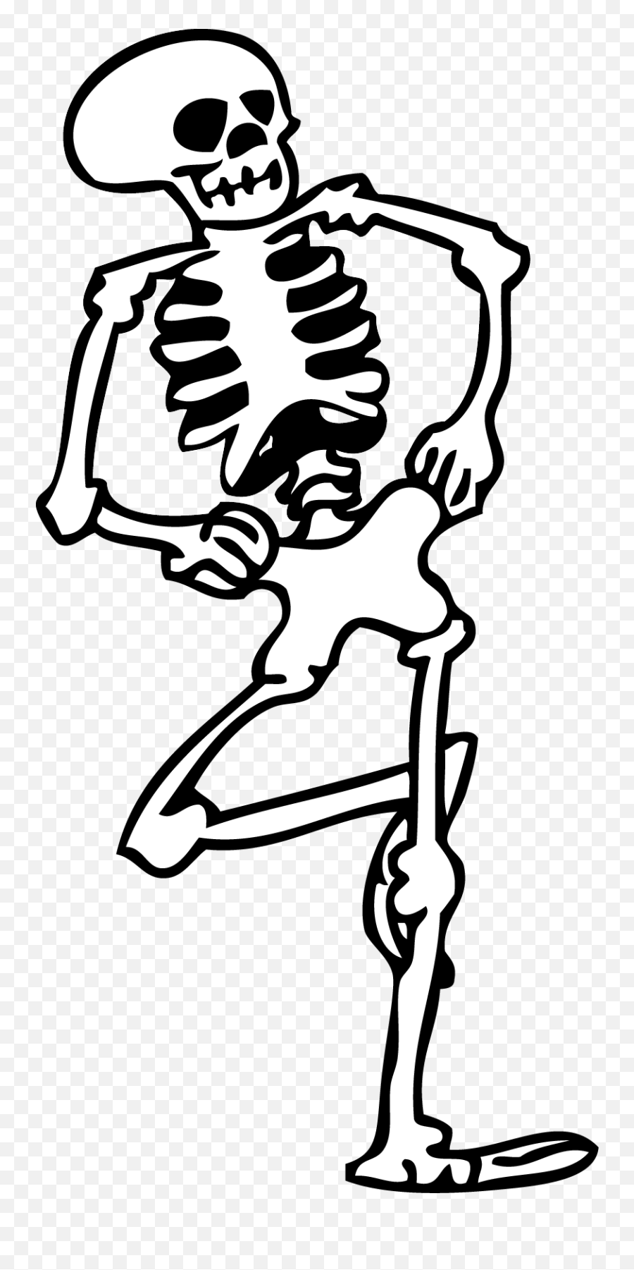 Download Spooky Scary Skeleton White - Spooky Scary Skeleton Png,Skeletons Png