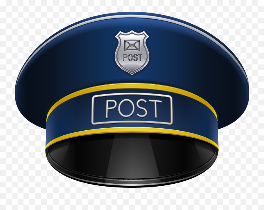 Mailman Postal Service Transparent U0026 Png Clipart Free - Mailman Hat Clipart,Dunce Cap Png