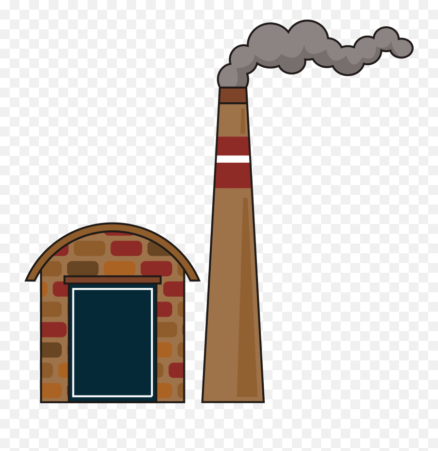 Download Factory Smoke Chimney - Smoke From Chimney Clip Art Png,Chimney Png