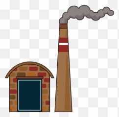 Download Factory Smoke Chimney - Smoke From Chimney Clip Art Png,Chimney Png