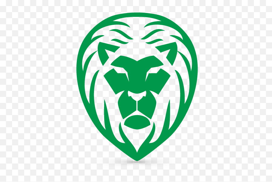 Free Logo Maker - Powerful Lion Head Logo Creator Green Lion Logo Png,Lion Head Png