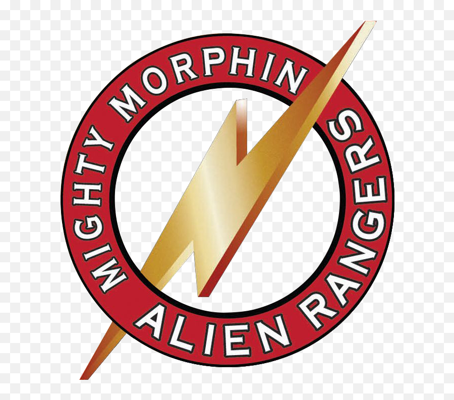 Mighty Morphin Alien Rangers - Blank Clock Face Png,Alien Logo Png