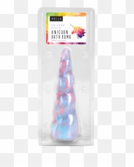Hallu Unicorn Horn Bath Bomb Red U0026 Blue Beach Scent - Bath Bombs Unicorn Png,Unicorn Horn Png