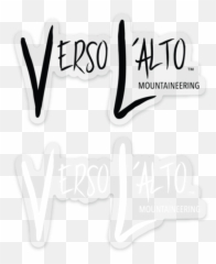 Verso Lalto Mountaineering Logo - Calligraphy Png,Vl Logo