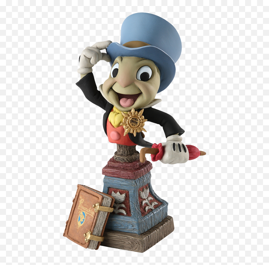 Disney Jiminy Cricket Polystone Bust - Figurine Jiminy Cricket Png,Jiminy Cricket Png