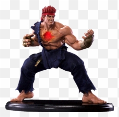 Street Fighter Evil Ryu Murderous Intent Statue By Pop Cultu - Ryu Street Fighter Evil Png,Ryu Street Fighter Png
