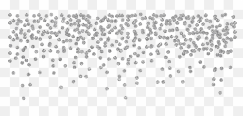 Mq Silver Bling Glitter Diamond Falling - Rose Gold Confetti Png,Bling Png