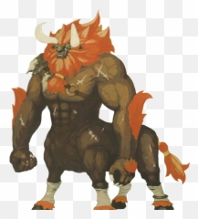 Botw Lynel Concept Art - Ganondorf Breath Of The Wild Legend Of Zelda Breath Of The Wild Ganon Concept Art Png,Ganondorf Png
