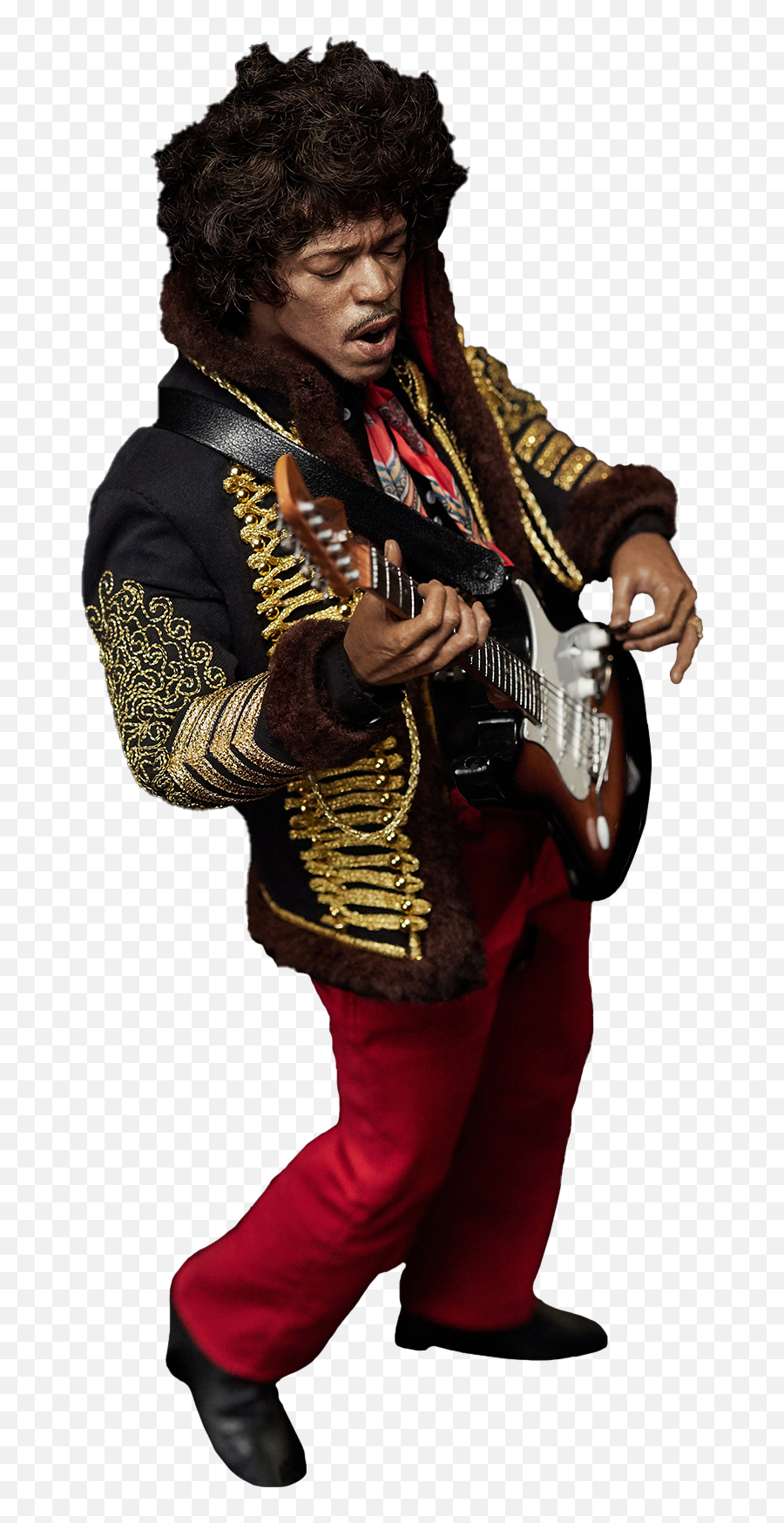 Jimi Hendrix - Jimi Hendrix Premium 16th Scale Action Antioquia La Mas Educada Png,Jimi Hendrix Png