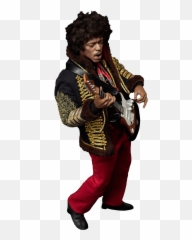 Jimi Hendrix - Jimi Hendrix Premium 16th Scale Action Antioquia La Mas Educada Png,Jimi Hendrix Png
