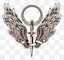 Wings Sword U2013 Erkley Tactical Etac - Wings And Sword png