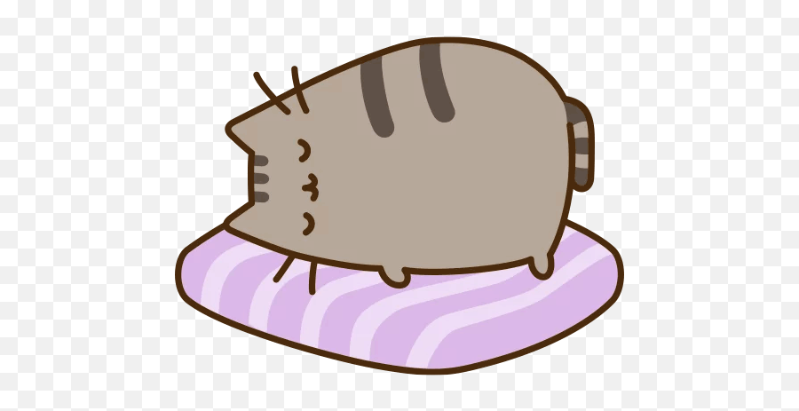 Sticker VKontakte Telegram Pusheen, pusheen cat transparent