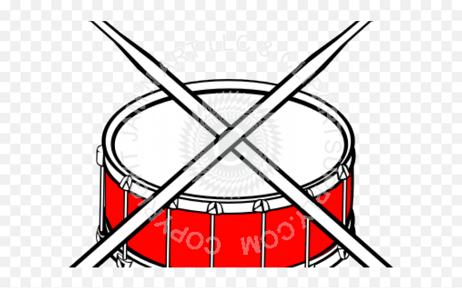 Drum Clipart Draw - Marching Band Png,Marching Band Png