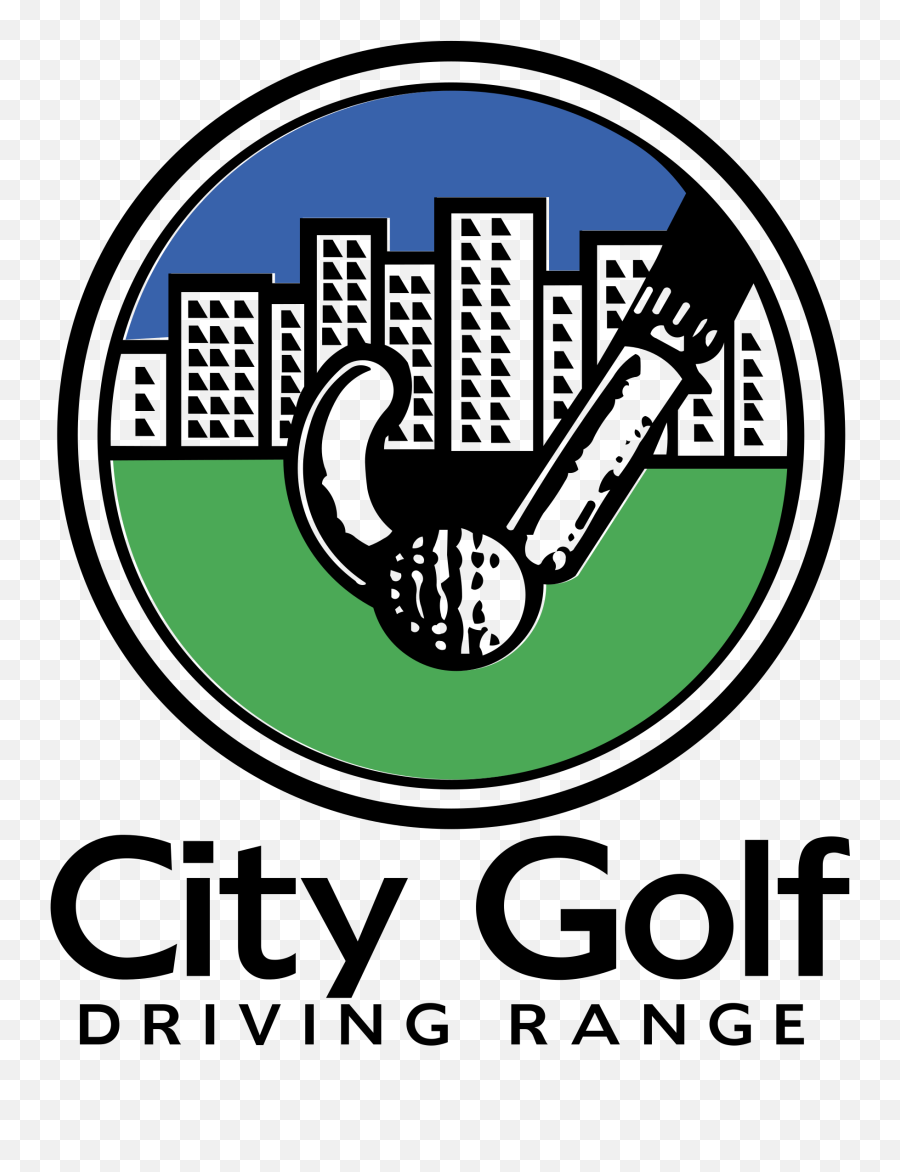 City Golf Driving Range Logo Png - Driving Range Logo,Driving Logos