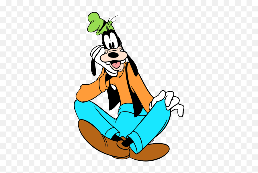 Goofy Png - Disney Character Sitting Down,Goofy Transparent