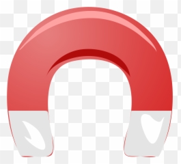 Horseshoe Magnet Png Image Background - Magnet Pictures For Kids,Magnet Png