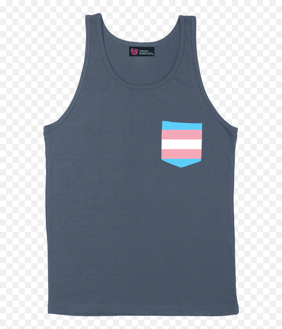 Trans Flag - Sleeveless Png,Trans Flag Png