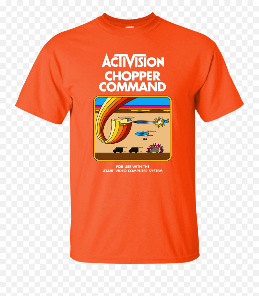 Details About Activision Chopper Command Video Game Atari 2600 Console Cartridge Retro - Unicorn Ate My Homework Shirt Png,Atari 2600 Png