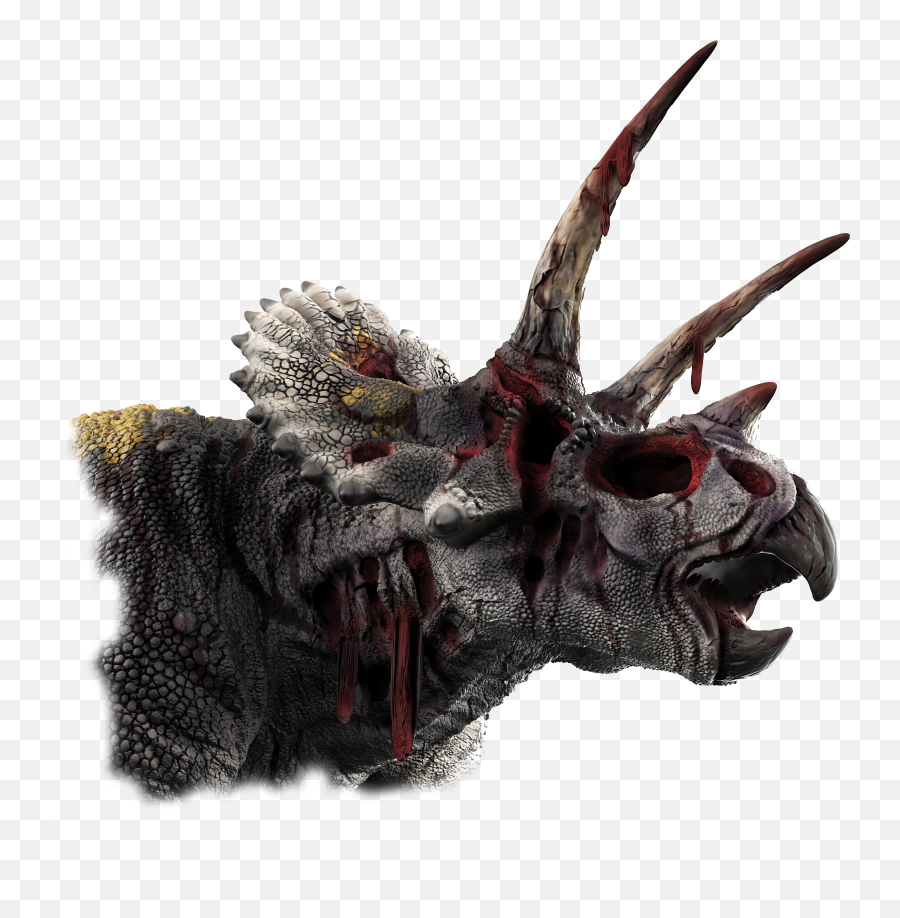 Download Zombie Triceratops Png Image With No Background - Dragon,Triceratops Png