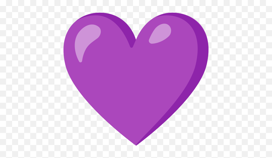 Purple Heart Emoji - Emoji Corazon Morado Png,Purple Heart Transparent