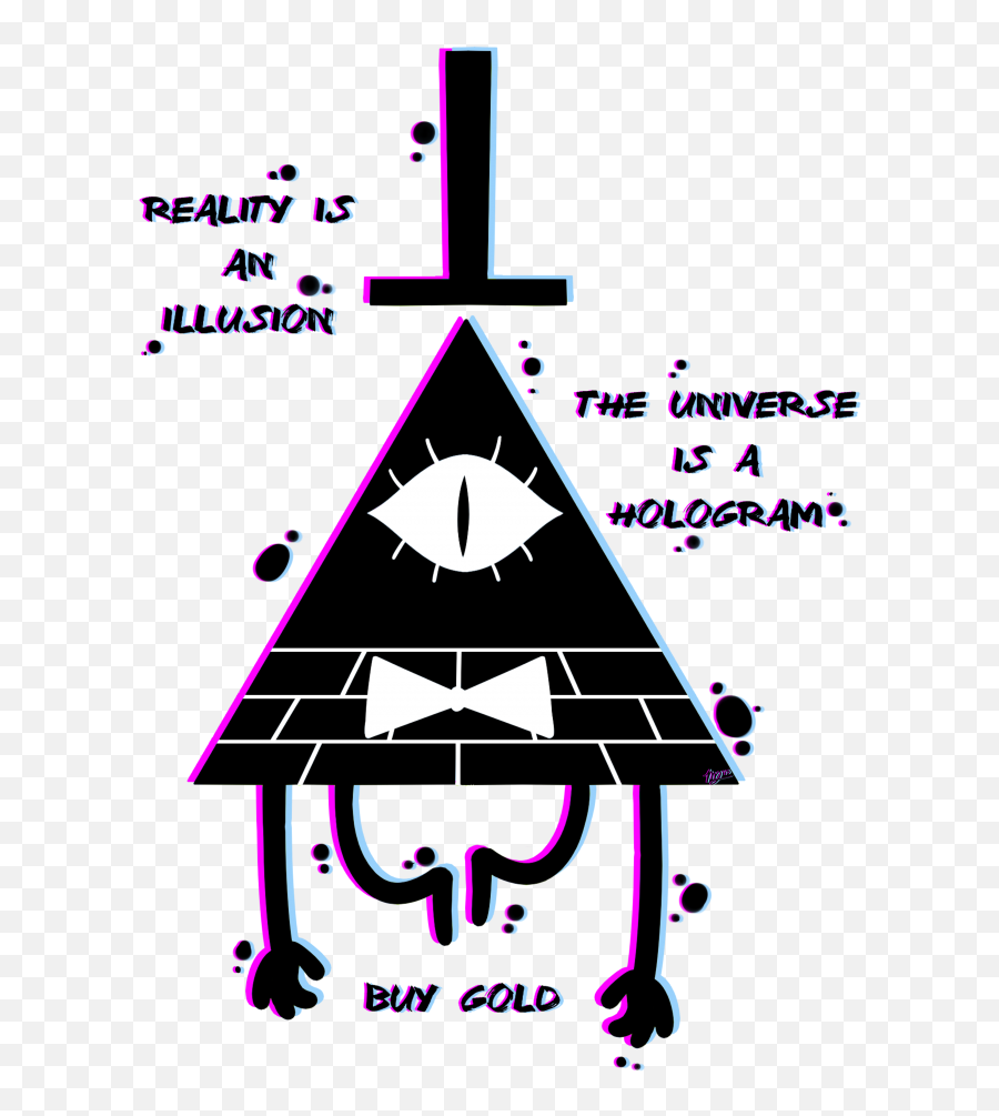 Bill Cipher Png - Bill Cipher Eye Shirt,Bill Cipher Png