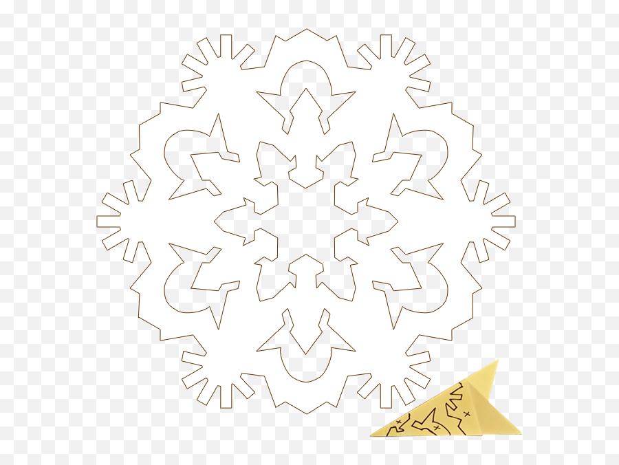 Snowflake 06 - Titeres De Mano Duende Png,Snowflakes Background Png