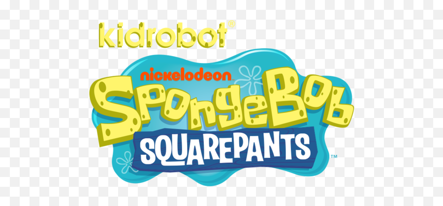 Spongebob Squarepants Kidrobot - Big Png,Nickelodeon 90s Logo