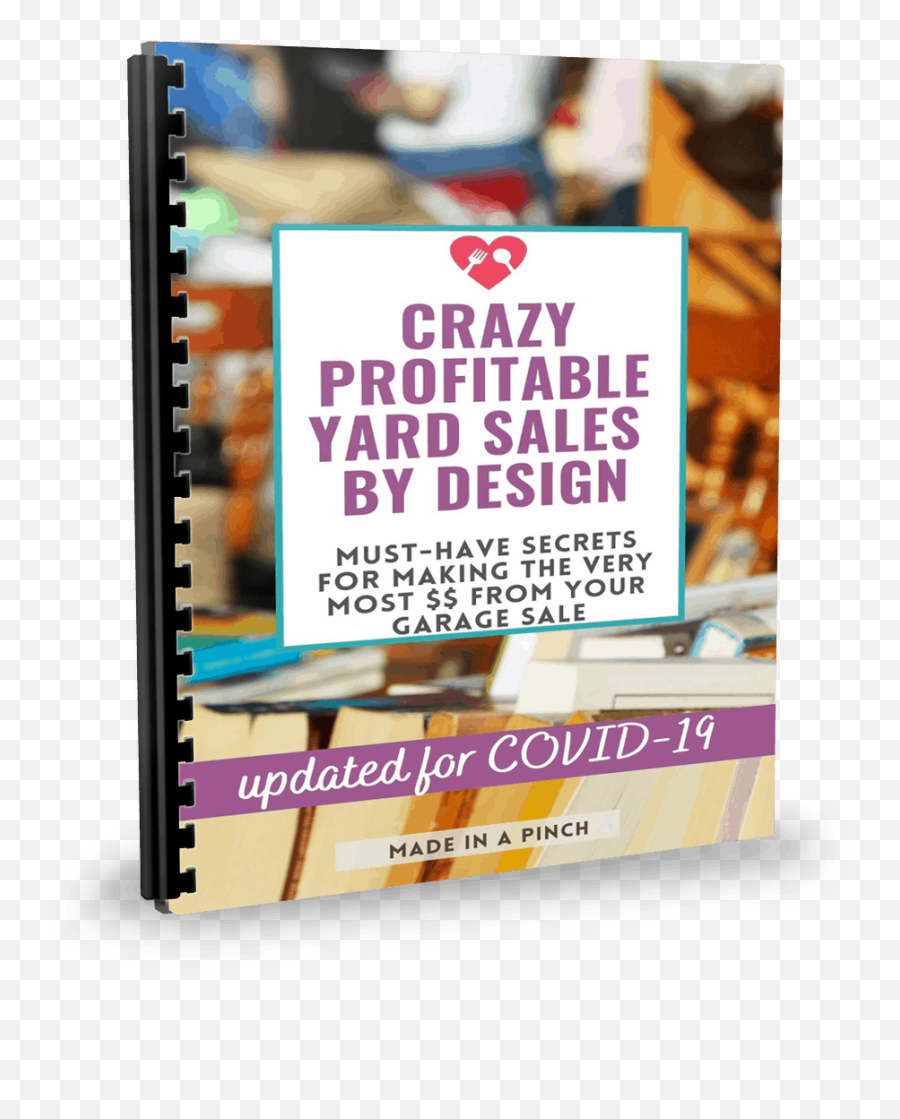 Crazy Profitable Garage Sale Ebook - Horizontal Png,Yard Sale Png