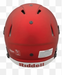 Riddell Speed Icon Adult Football Helmet Team Sports - Back Of png