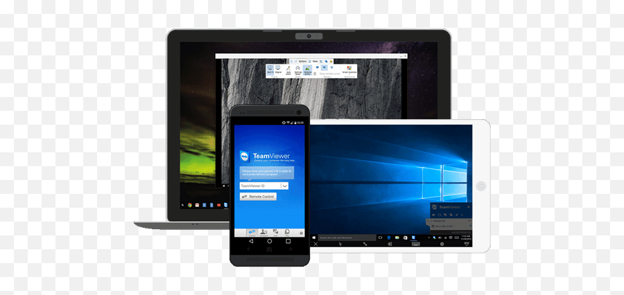 Smart Vector Computer Phone Transparent U0026 Png Clipart Free - Use Teamviewer On Chromebook,Devices Png