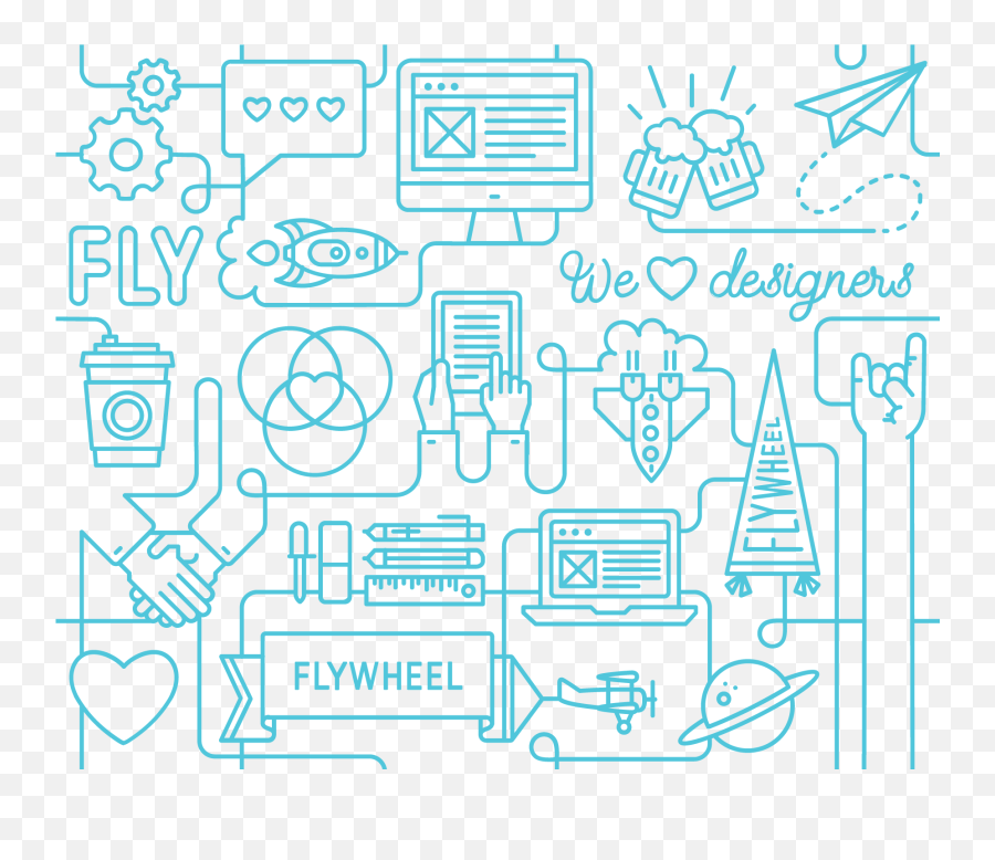 Flywheel Icon Pattern By Andrea Trew For - Horizontal Png,Icon Pattern