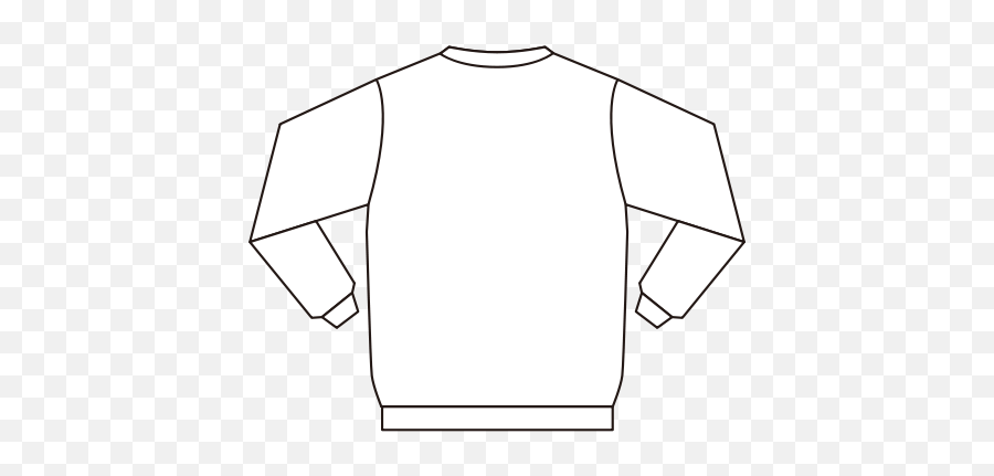 Sweatshirt Back Svgvectorpublic Domain Icon Park - Long Sleeve Png,Back Icon Vector