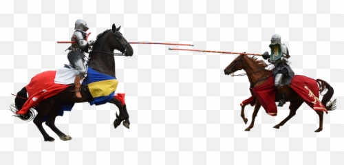 Black Knight - Knight Knights Jousting On Horses Png,Black Knight Png