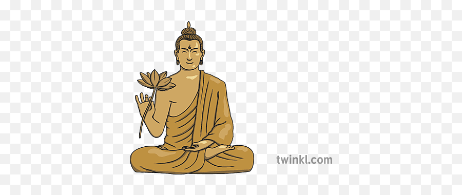 Ks1 Planit Re Buddha Statue Illustration - Twinkl Religion Png,Buddha Icon