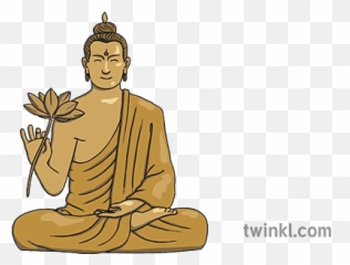 Ks1 Planit Re Buddha Statue Illustration - Twinkl Religion png