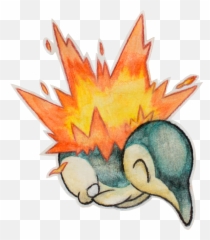 Cyndaquil Background Images Pictures - Cartoon Png,Cyndaquil Png