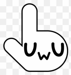 Memes Mouse Cursors Favorite Motives - Uwu Cursor png