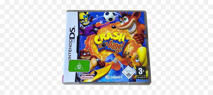 Crash Boom Bang Nintendo Ds 3ds Game Complete Bandicoot Ebay - Crash Boom Bang Png,Metroid Fusion Icon