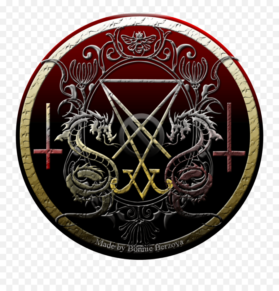 Download Seal Of Lucifer - Emblem Full Size Png Emblem,Lucifer Png