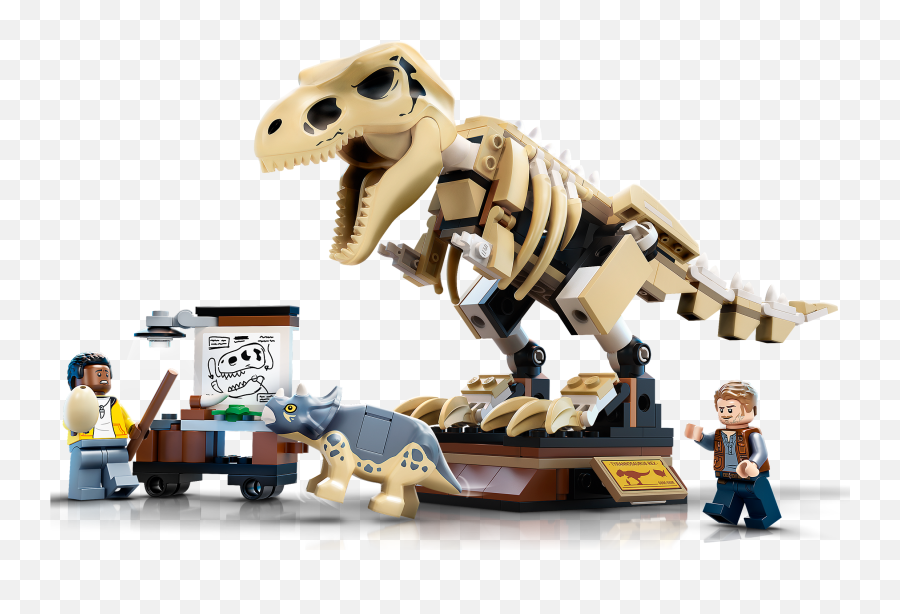 Lego 76940 T Rex Dinosaur Fossil Exhibition - Jurassic World Lego T Rex Dinosaur Fossil Exhibition Png,Lego Jurassic World Icon