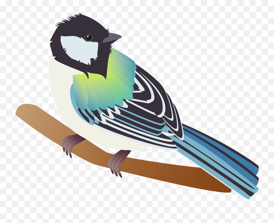 Japanese Tit Bird Transparent PNG