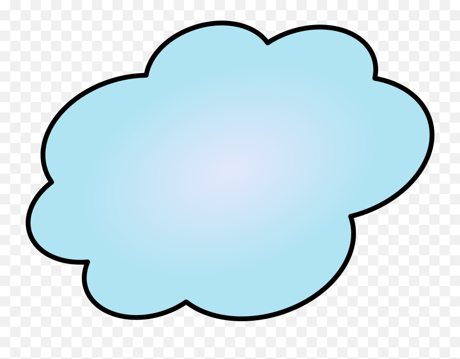 Cloud Clipart - Renkli Konuma Balonu Png,Clouds Clipart Png