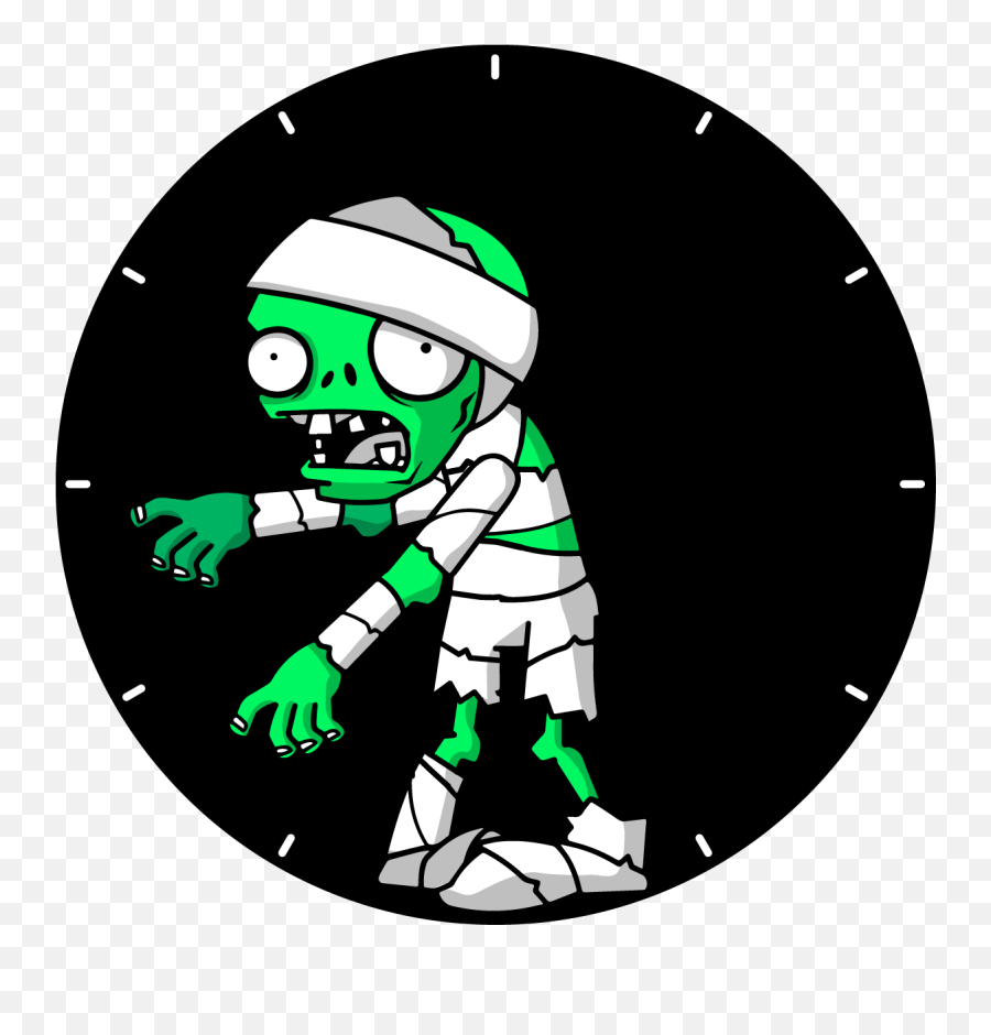 Zombie Garmin Connect Iq - Cartoon Watch Face Garmin Png,Pvz 2 Icon